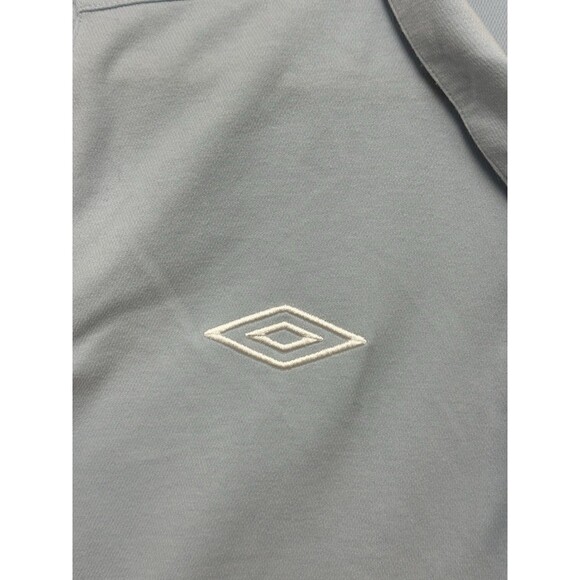 Umbro Team England Polo Shirt Mens Size XL Light Blue Football Soccer World Cup - Picture 5 of 13